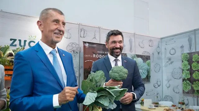 Richard Takáč sa na agrosalóne Země živitelka stretol s českým premiérom Andrejom Babišom.