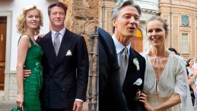 Eva Herzigová sa vydala. 